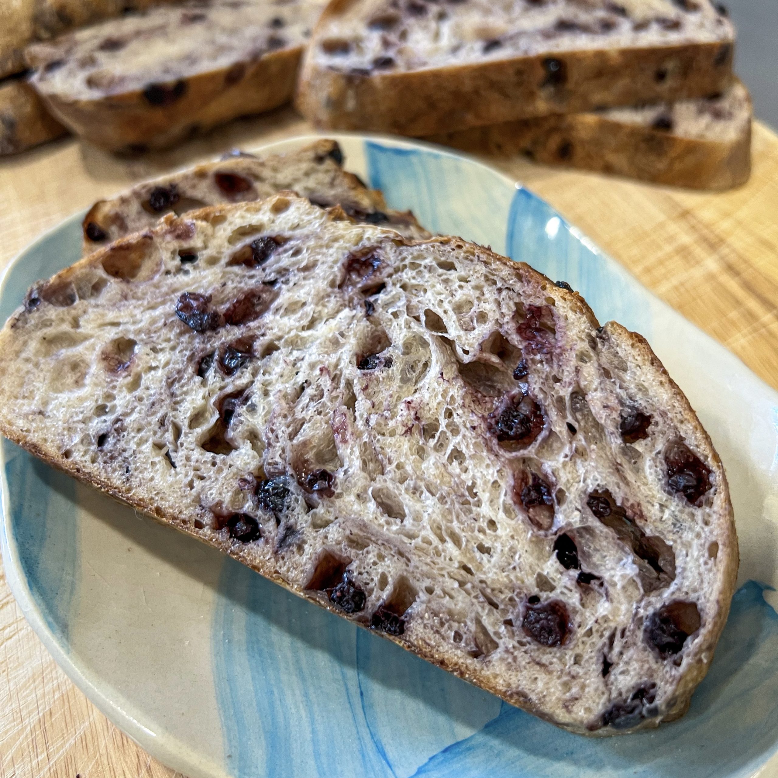 野生藍莓酸種麵包